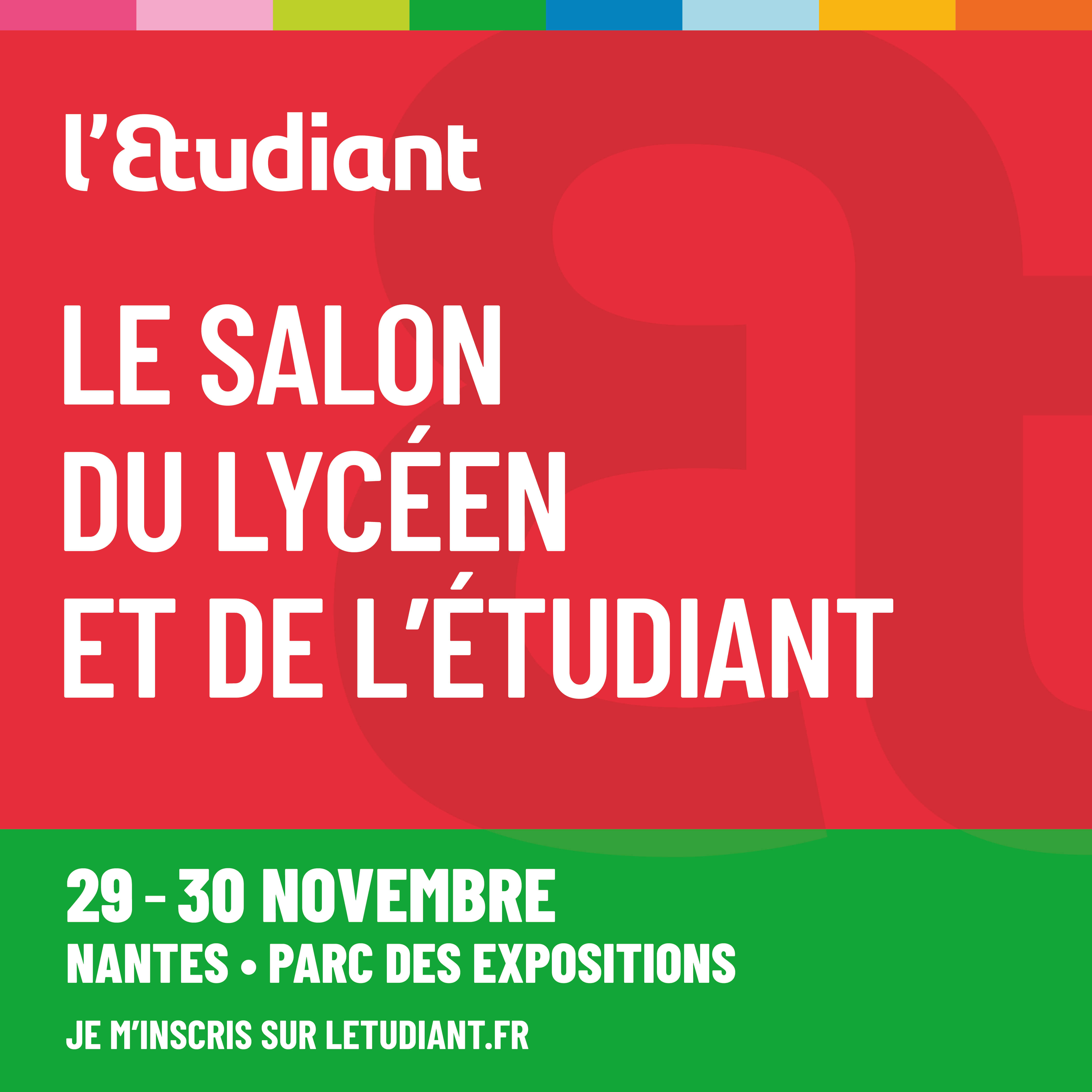 SALON ETUDIANT 24/25 NANTES - RETROUVEZ-NOUS STAND Q18
